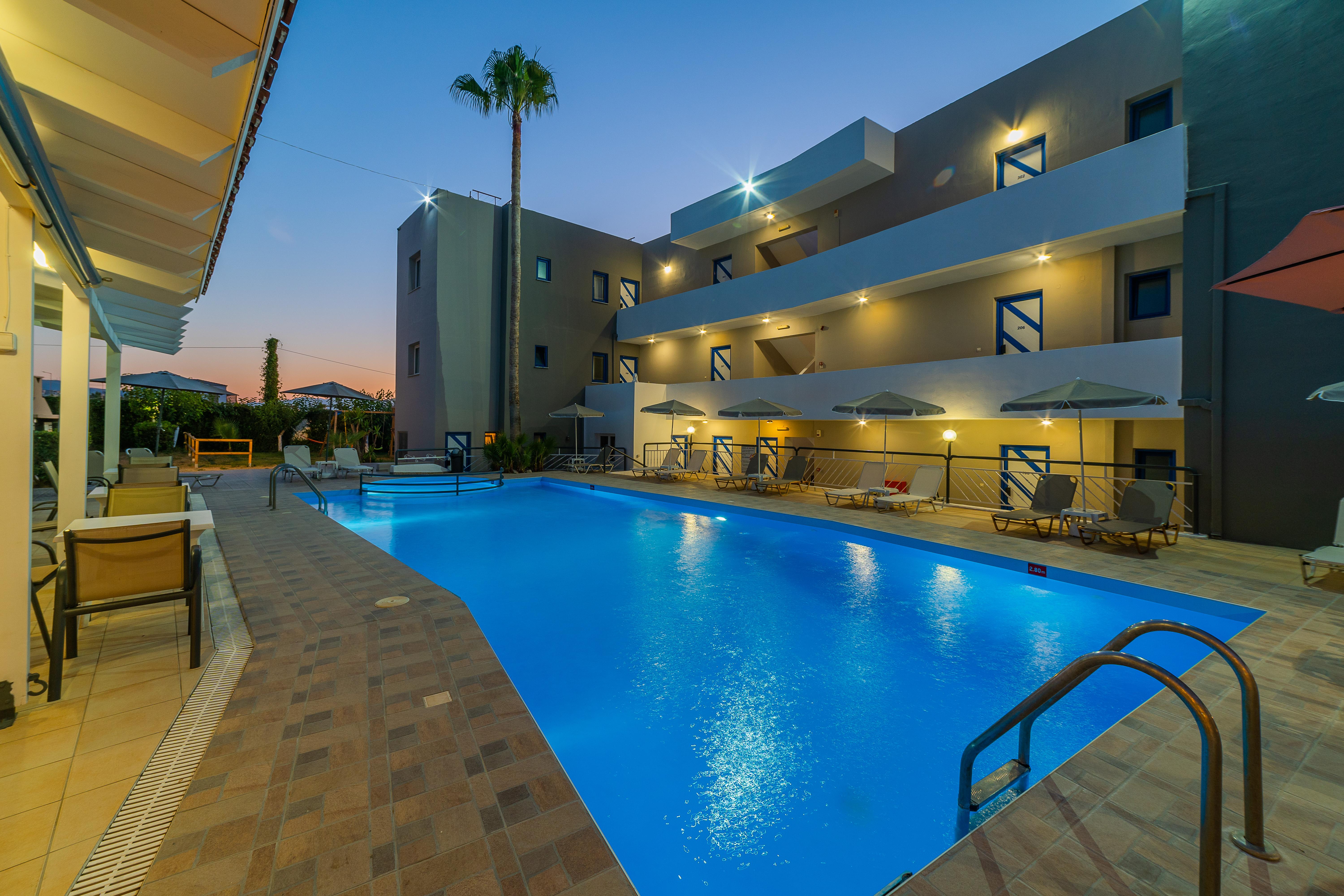 Blue Dream Hotel Stavromenos  Luaran gambar