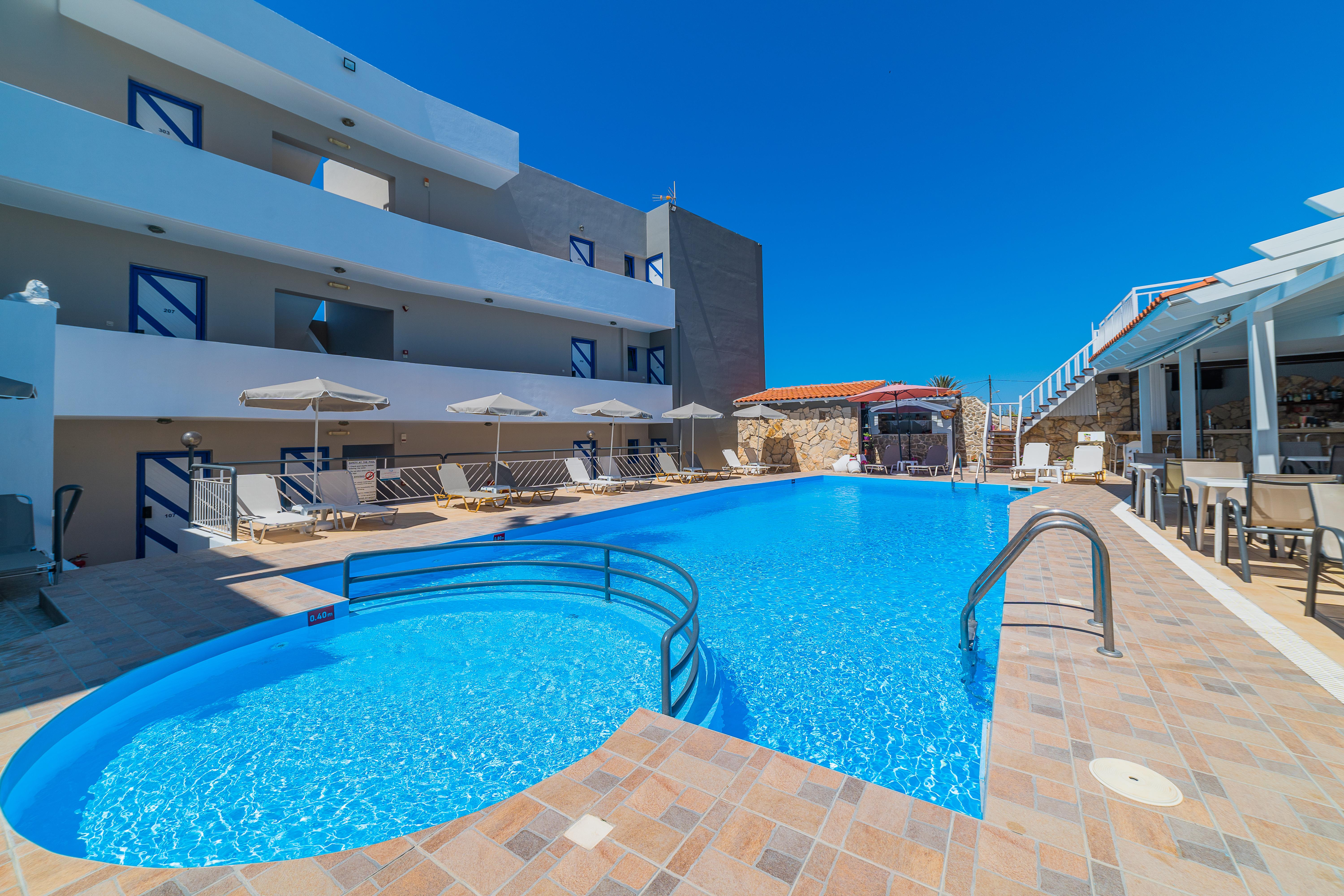 Blue Dream Hotel Stavromenos  Luaran gambar
