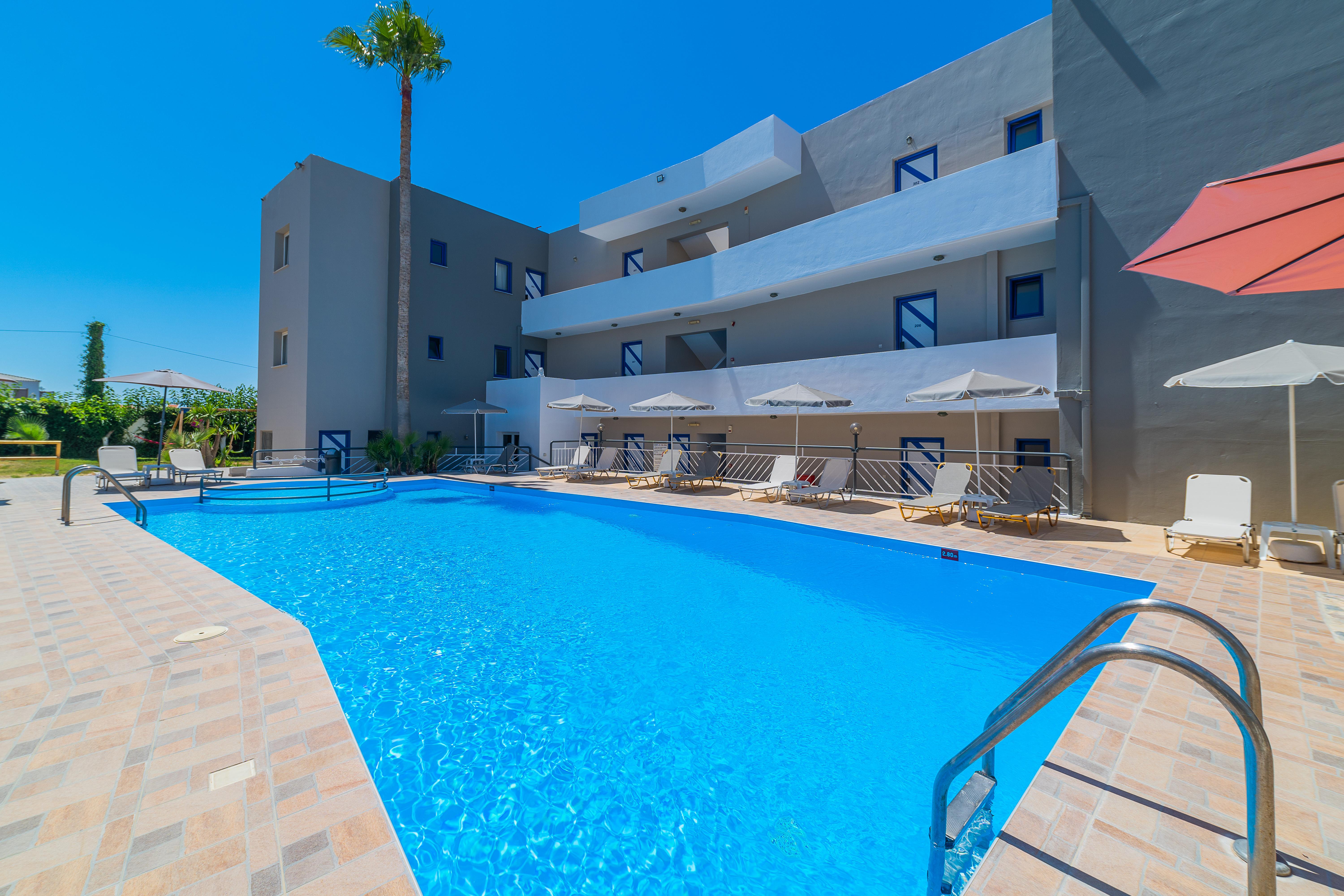 Blue Dream Hotel Stavromenos  Luaran gambar