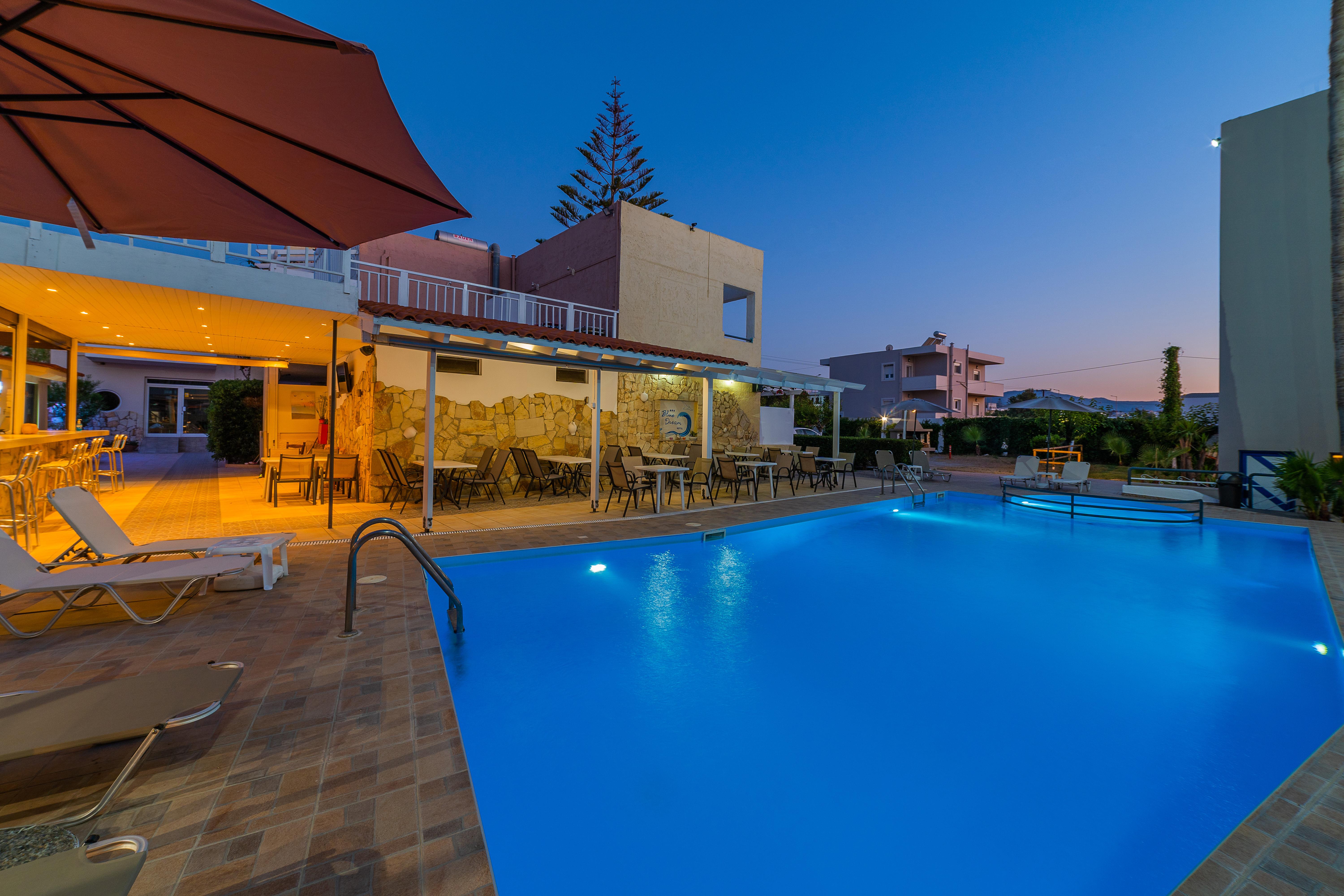 Blue Dream Hotel Stavromenos  Luaran gambar